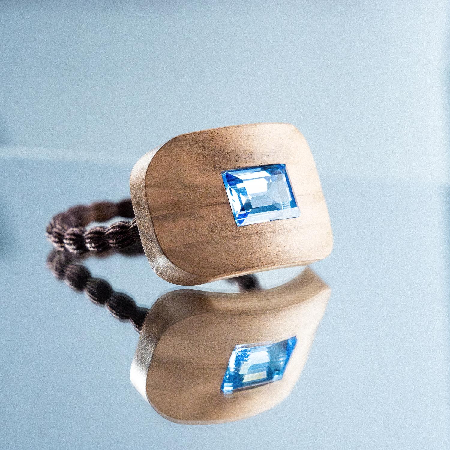 Haargummi BLANCA Sapphire