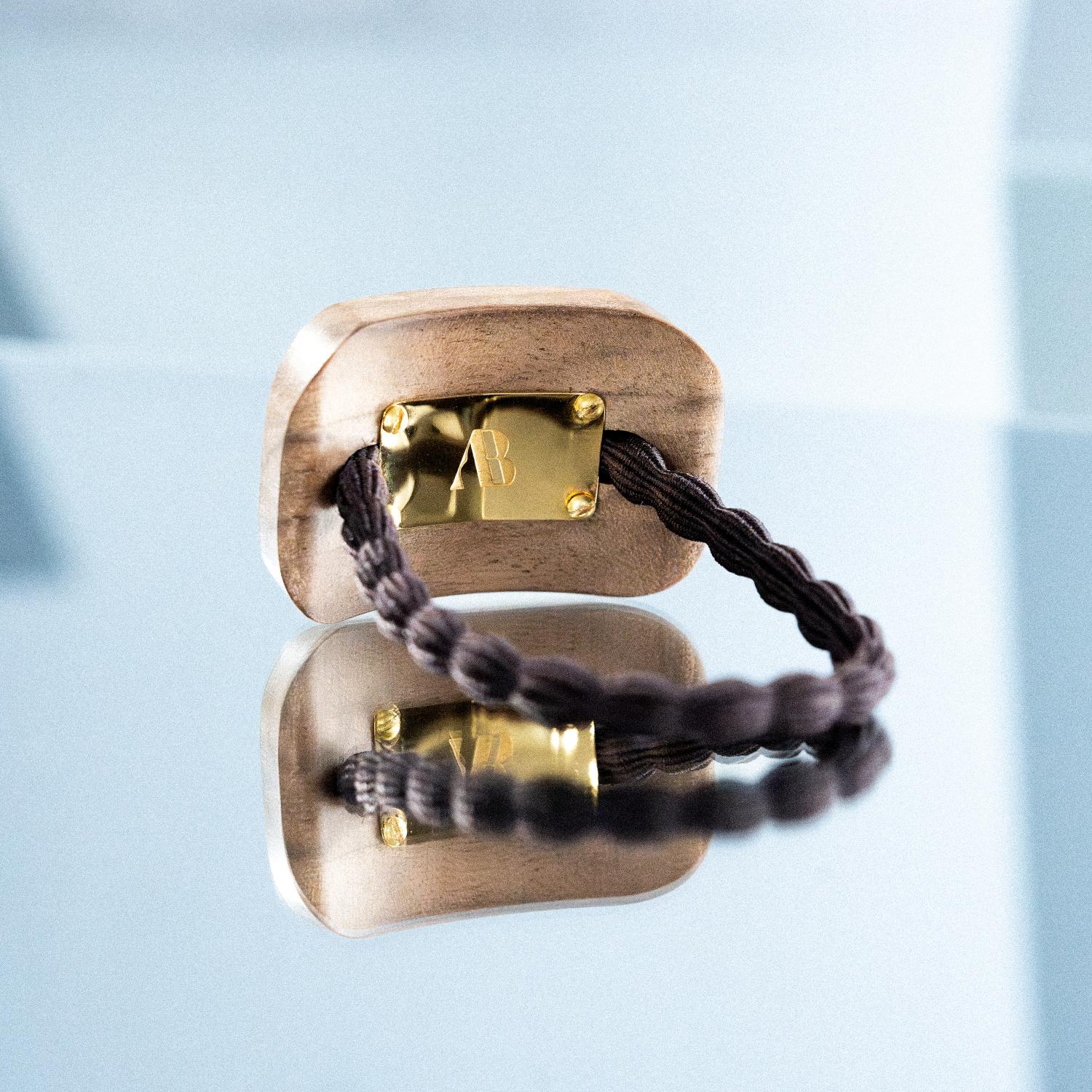 Haargummi BLANCA Opal türkis